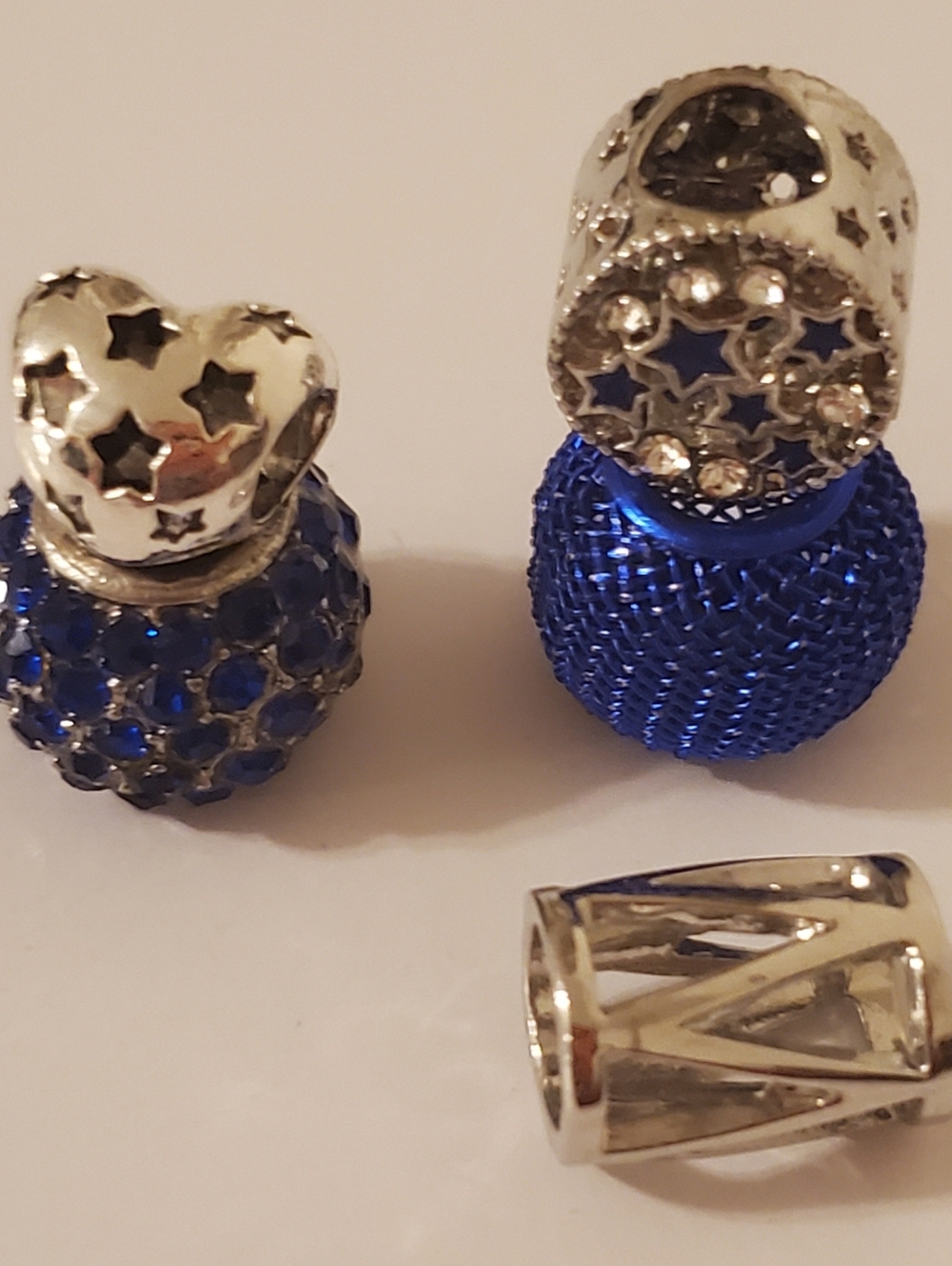 New Star Spangled Banner Charm Set Four Pieces